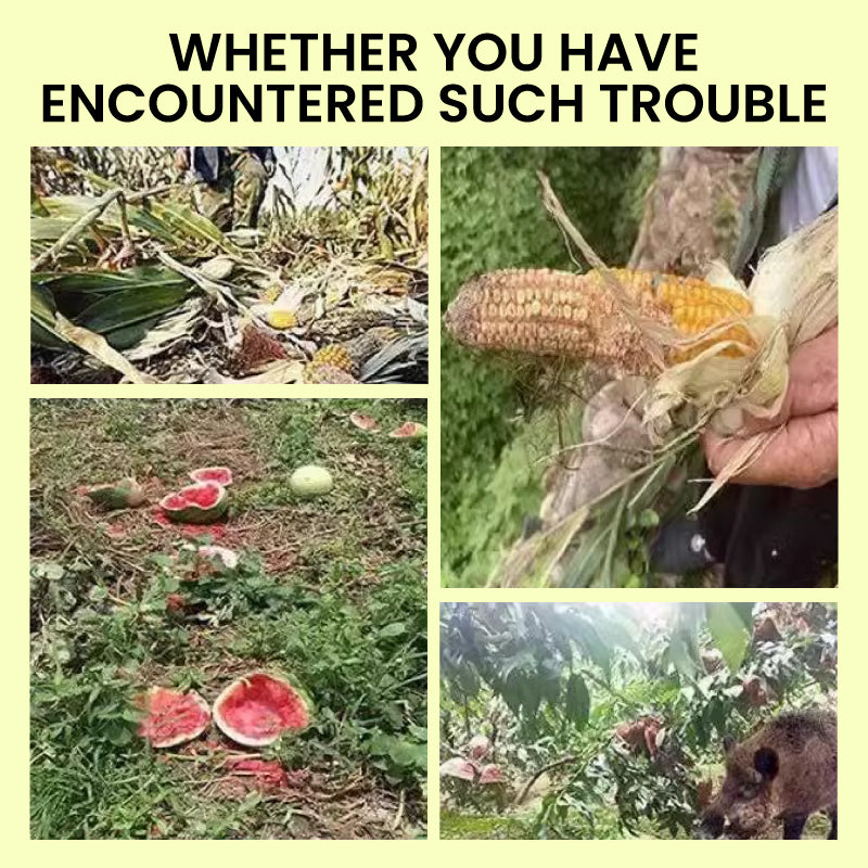 Solar Animal Repellent Device | Flashing LED & Sound Alarm | Outdoor Weather-Resistant 15152383918406-1