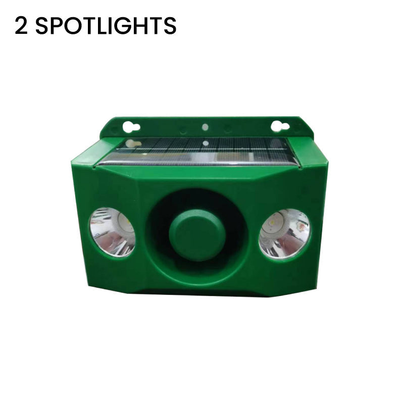 Solar Animal Repellent Device | Flashing LED & Sound Alarm | Outdoor Weather-Resistant 15152383918406-1