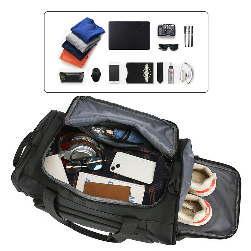 Men's large-capacity business travel shoulder handbag 8671764021386-1