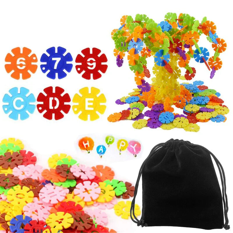 Snowflake Building Blocks - Hours of Fun with Unique Building Blocks