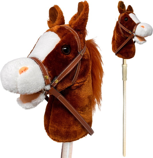 Stick Pony Ride On Toy for Galloping Pretend Adventures and Playtime 8999940751581-1
