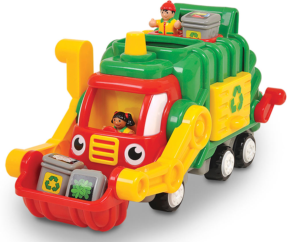 Recycling Truck Toy for Kids Learning Sorting and Motor Skills 8174782316765-1