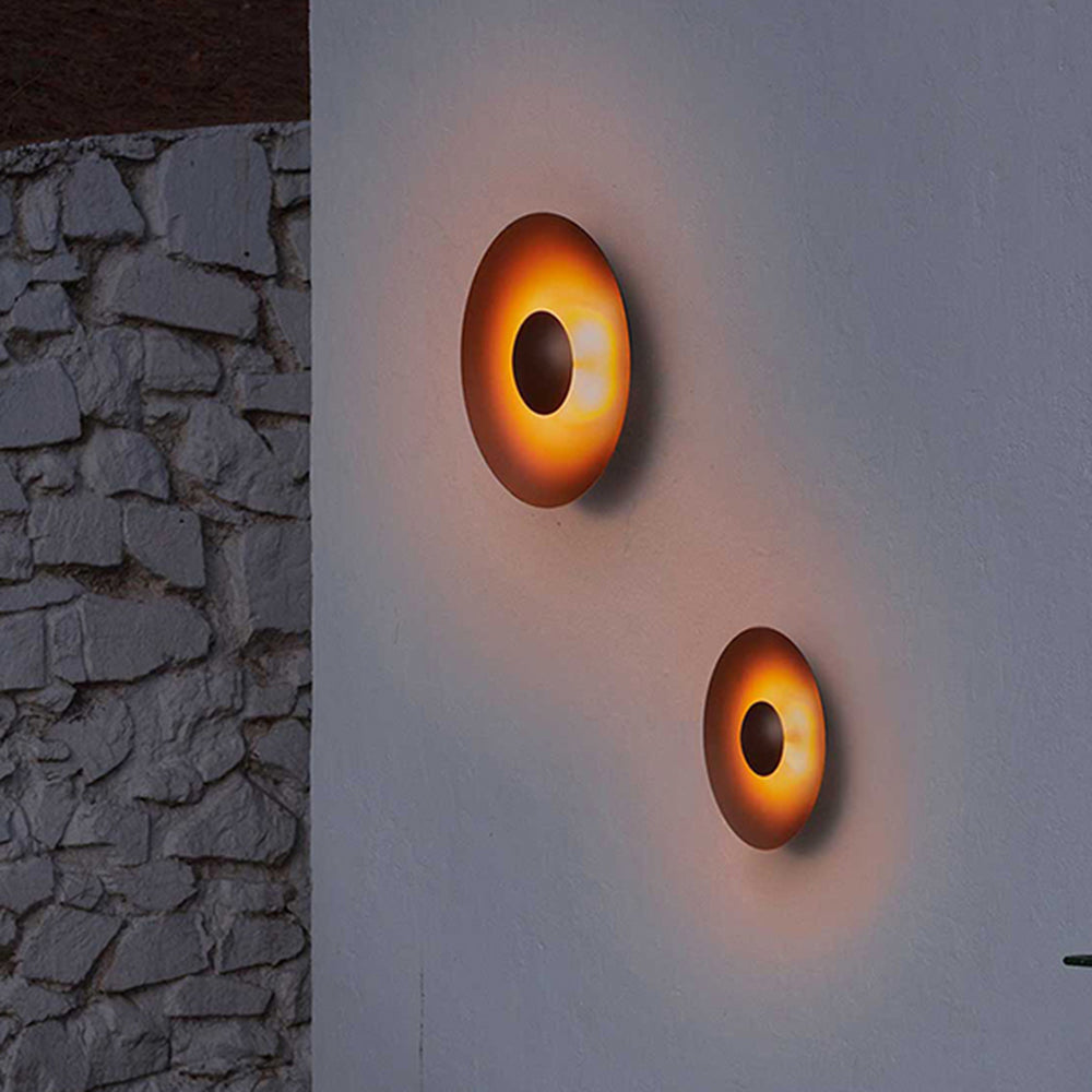 Modern Round Metal Wall Light – Outdoor LED Lamp 10209857405267-1