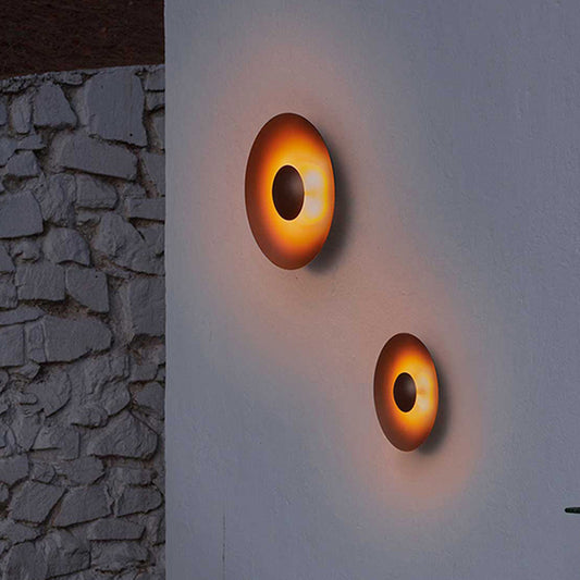 Modern Round Metal Wall Light – Outdoor LED Lamp 10209857405267-1