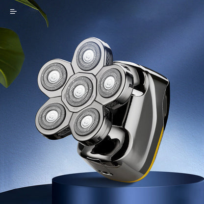 Six Blade Electric Shaver Providing Smooth Comfortable Shaving Experience For Men 6849880621156-1