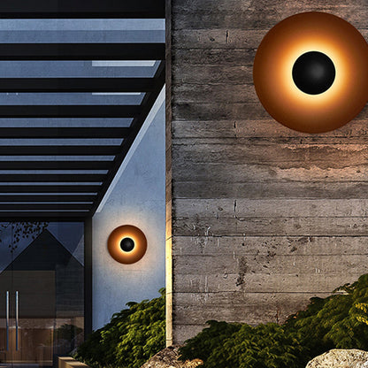 Modern Round Metal Wall Light – Outdoor LED Lamp 10209857405267-1