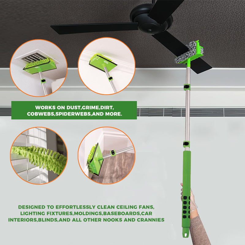 Extendable Ceiling Fan Cleaning Brush For Efficient Dust Removal And Maintenance 7430150881380-1