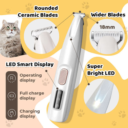 Pet Hair Trimmer for Gentle Grooming and Effortless Daily Maintenance 15089480466758-1