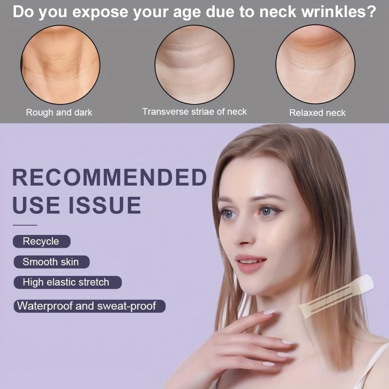 Neck Lifting Tape | Instant Firming & Sculpting Effect | Invisible & Skin-Safe Adhesive 15170501607750-1