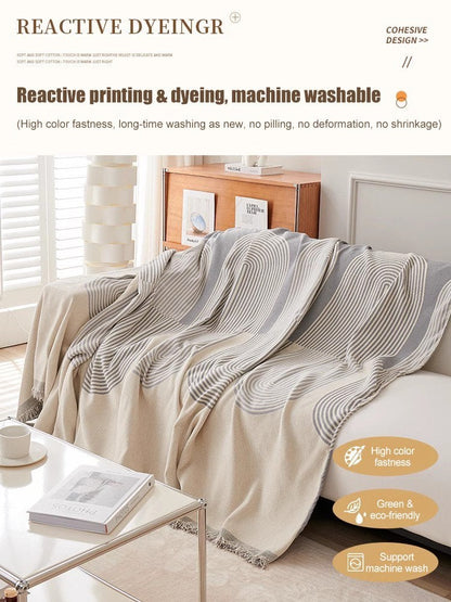 Reversible Chenille Sofa Cover Non Slip Water Resistant Washable 8863050301742-1