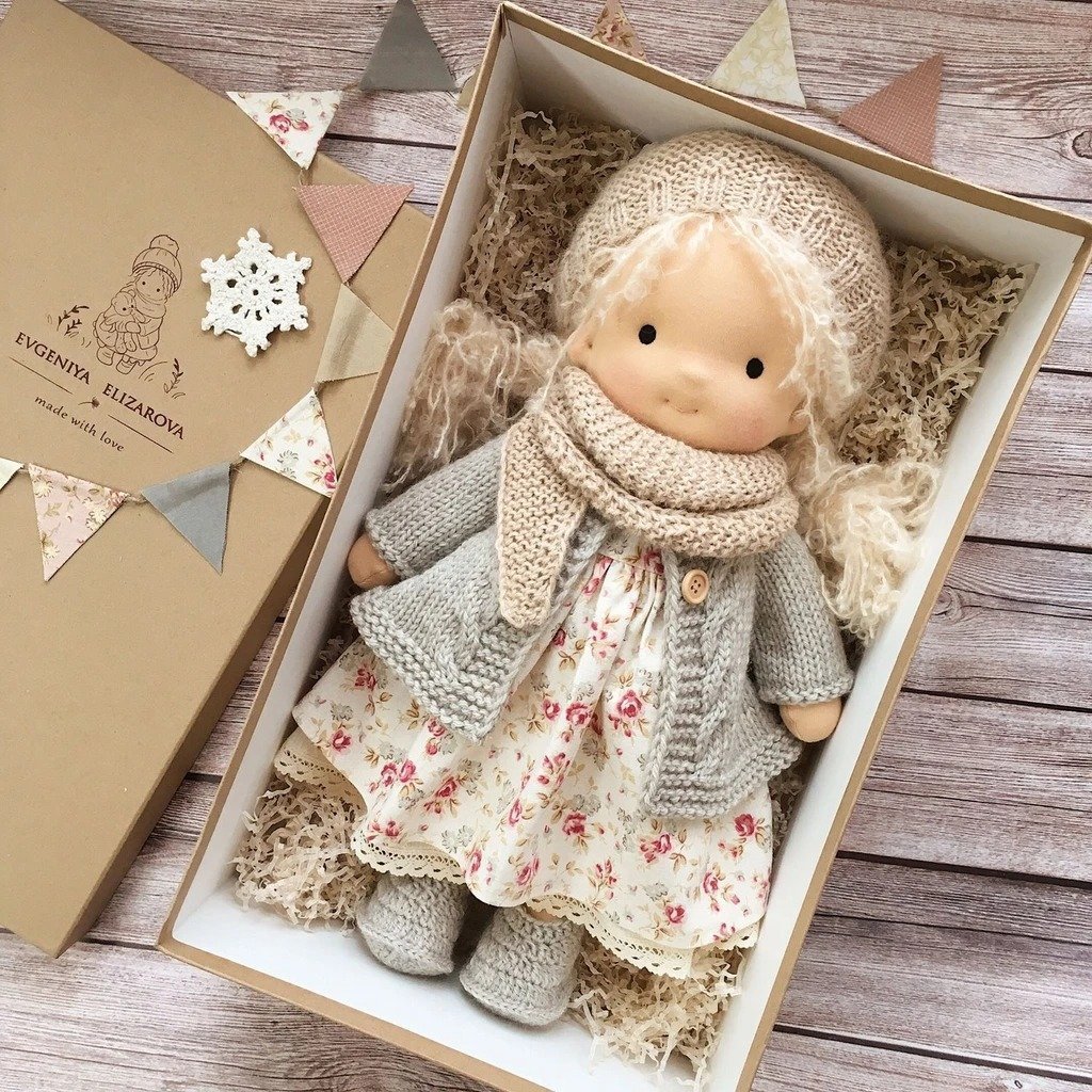 Handcrafted Doll For Collectible Decor And Meaningful Gift Choice 8415835717763-1
