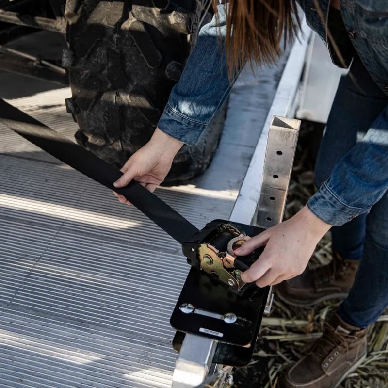 Retractable Ratchet Tie Down Strap With Sturdy Hooks Heavy Duty 9529868976430-1