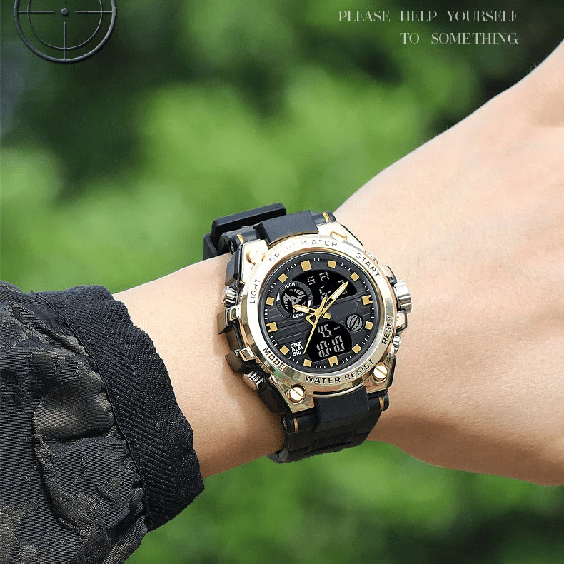 30m Waterproof Premium Men's Sports Watch - Smart and Stylish Smart Waterproof Function Watch 9795113484590-1