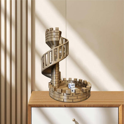 3D Printed Dice Tower – Board Game Accessory & Display Ornament 10082477408558-1