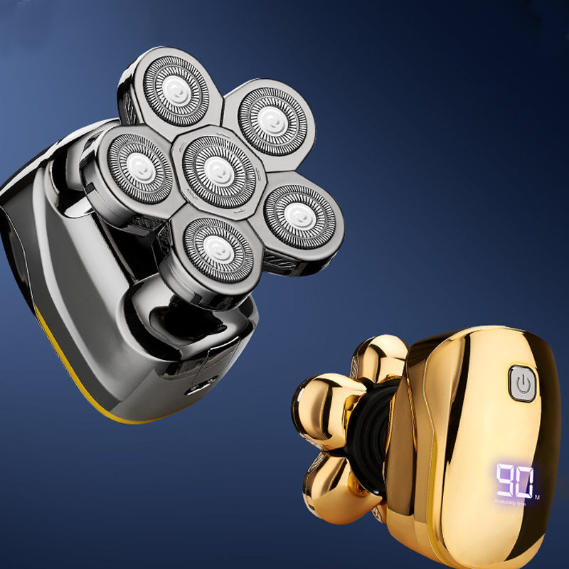 Six Blade Electric Shaver Providing Smooth Comfortable Shaving Experience For Men 6849880621156-1