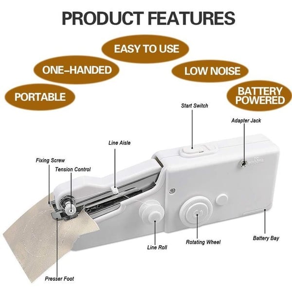 Mini Portable Handheld Sewing Machine For Quick Fabric Repairs 8804211392793-1