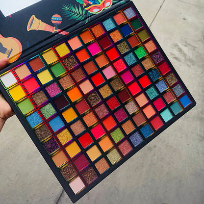 99 Colors Eyeshadow Palette Brazilian Makeup Palette Large Eyeshadow Palette 8657743380761-1