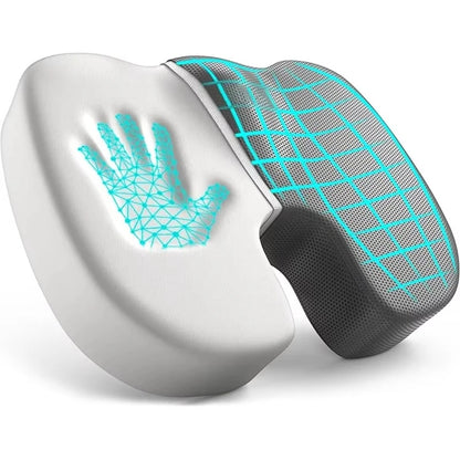 Memory Foam Orthopedic Seat Cushion Ergonomic Support For Pain Relief