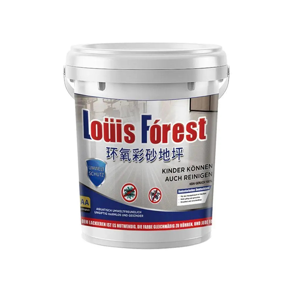 High-Gloss Marble Effect Epoxy Floor Coating 500ml