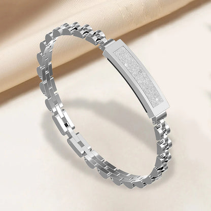 Smart Chain Bracelet for Women – Bluetooth Fitness Tracker with Activity & Wellness Features, Multi-Sport Modes for Android & iOS