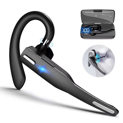 Trucker Dual Mic Wireless Bluetooth 5.1 Noise Cancelling Headset – Clear, Hands-Free Communication