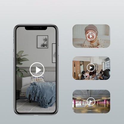 Smart Wireless WiFi Security Camera For Home Indoor Outdoor Surveillance 9470152966434-1