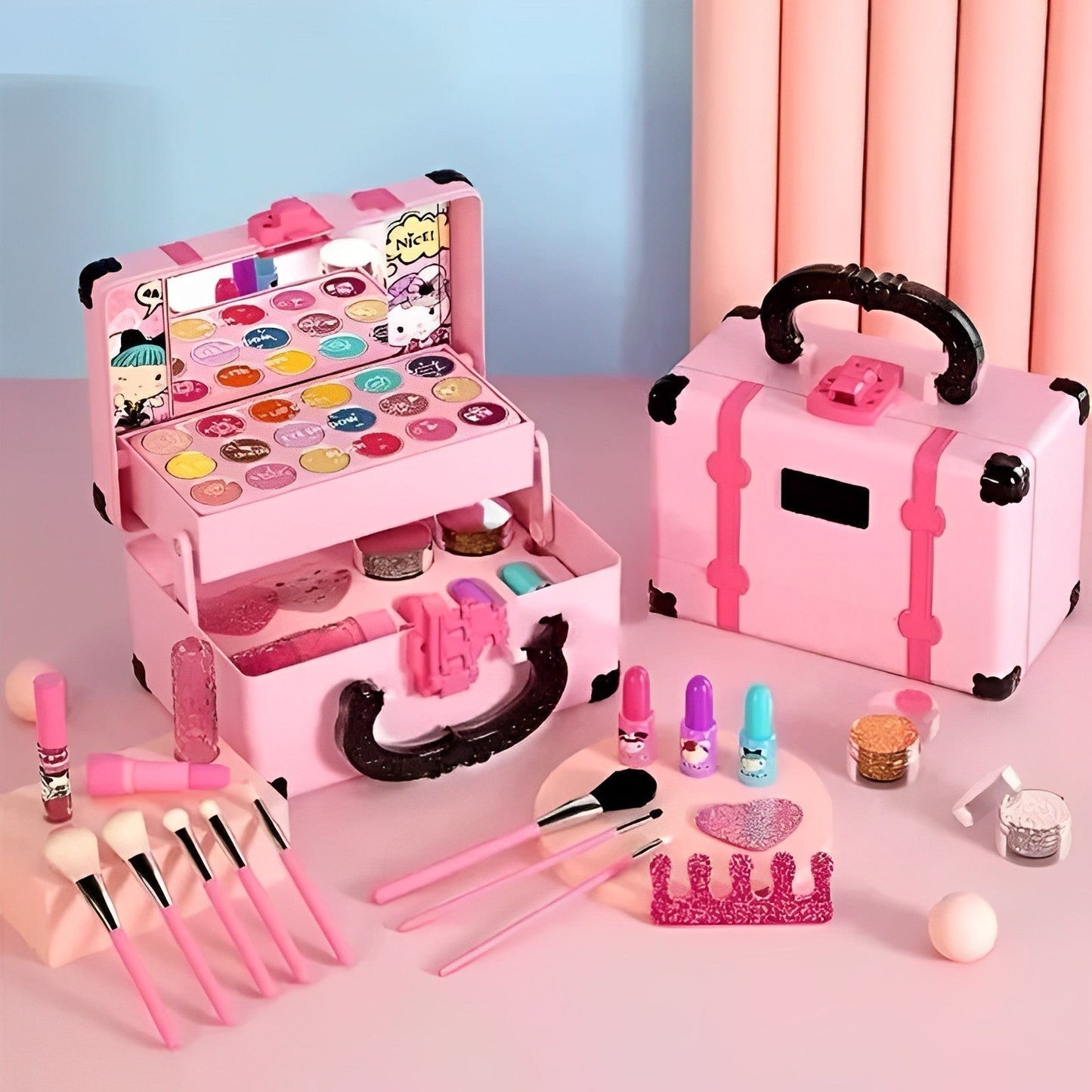 Washable Non Toxic Kids Makeup Set Fun Safe Educational Play 14906041991494-1
