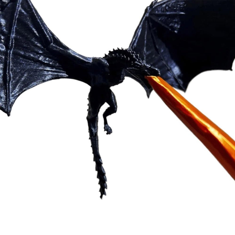 Dragon Flame Book Nook Fantasy Miniature Library Decoration With Mysterious Aura 7854149992548-1