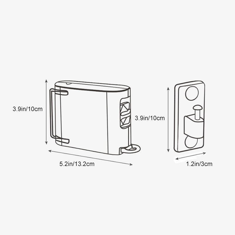 Punch Indoor Invisible Clothesline Retractable Rope For Hanging Laundry 6850484961380-1