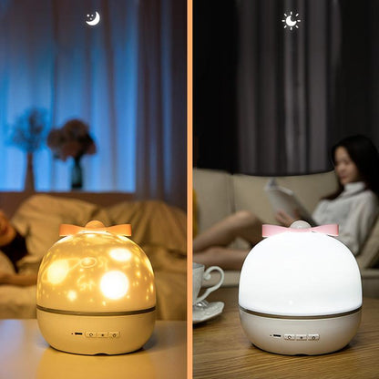 Star Projector Night Light With 6 Films And Music Function 6999860281444-1