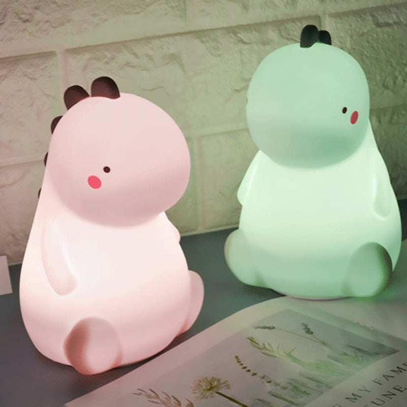 Soft Rechargeable Dinosaur Night Light For Kids Bedroom Sleep Companion 6851321102436-1