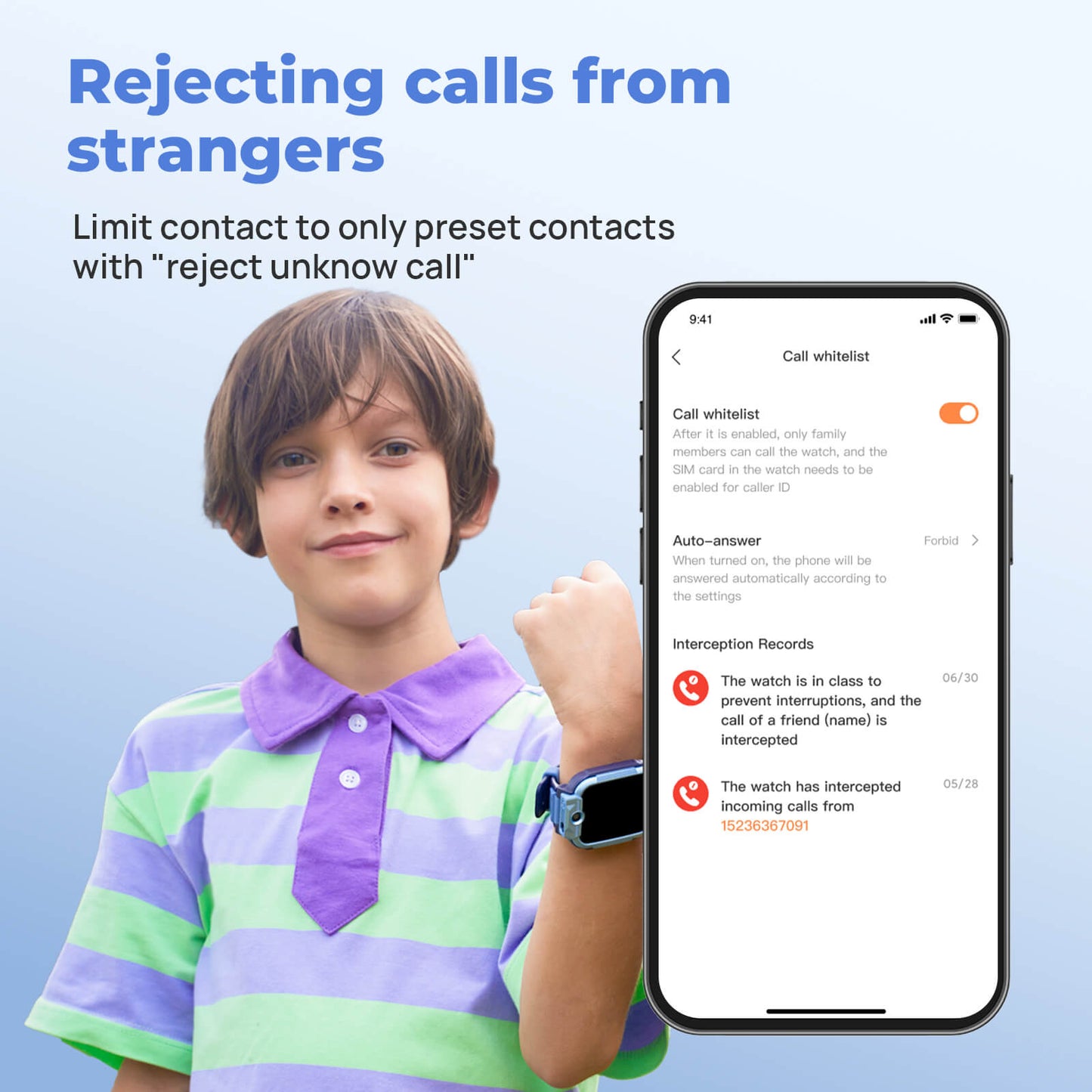 Kids Z5 Smartwatch – Smart Learning Watch with Camera and Games 7922055970996-1