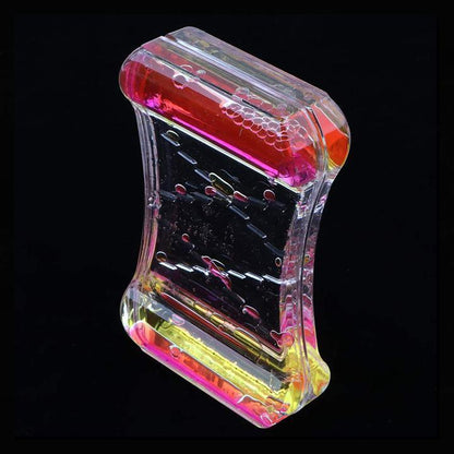 Zigzag Motion Liquid Bubbler Toy For Stress Relief And Relaxation 6851488809060-1