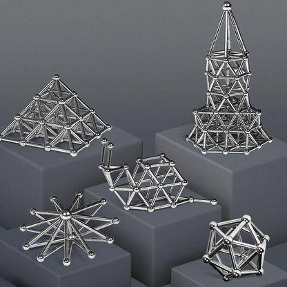 Diy Magnetic Balls And Rod Set 6850566848612-1