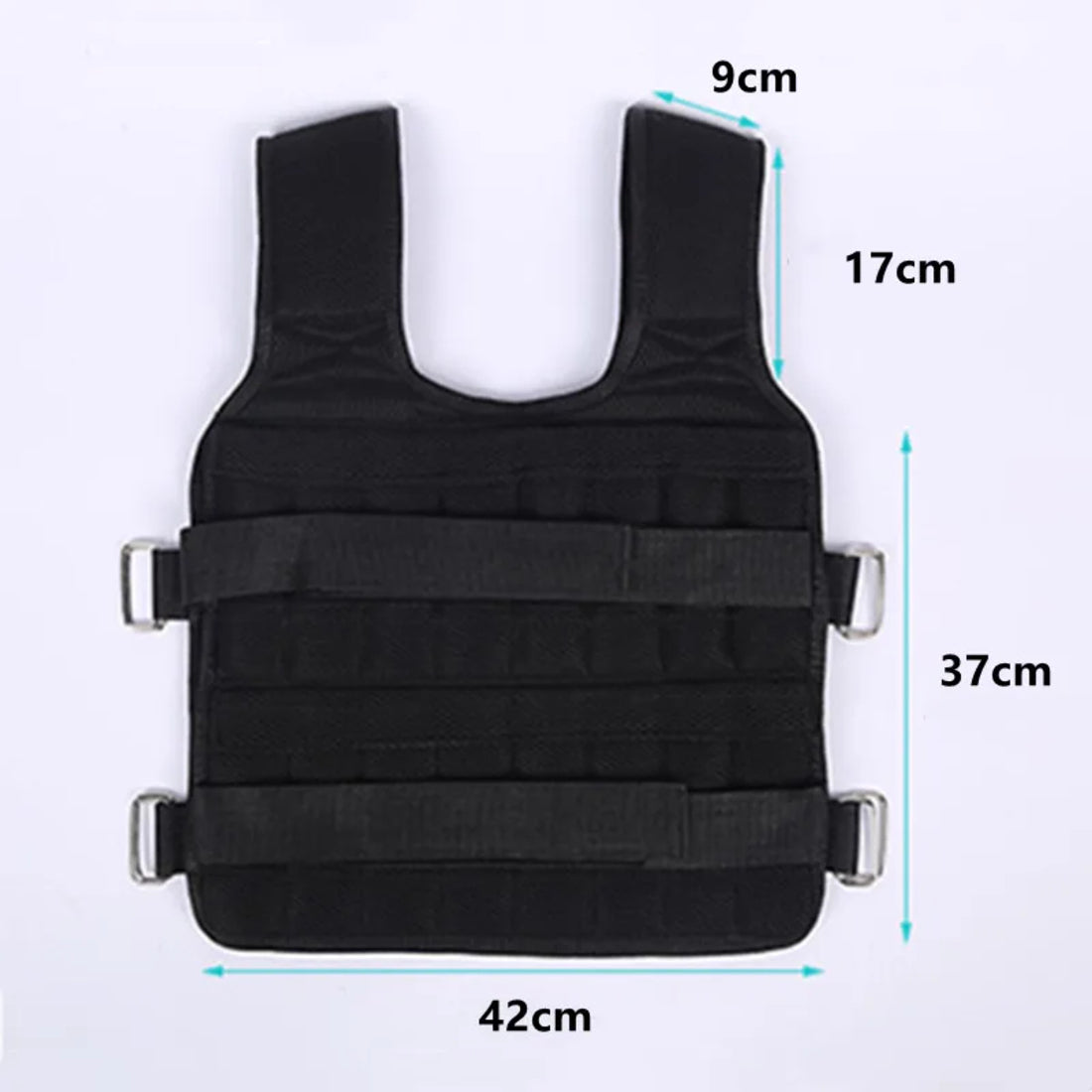 Exercise Weight Vest - 20Kg Adjustable Exercise Loading Weight Vest for Fitness Training
