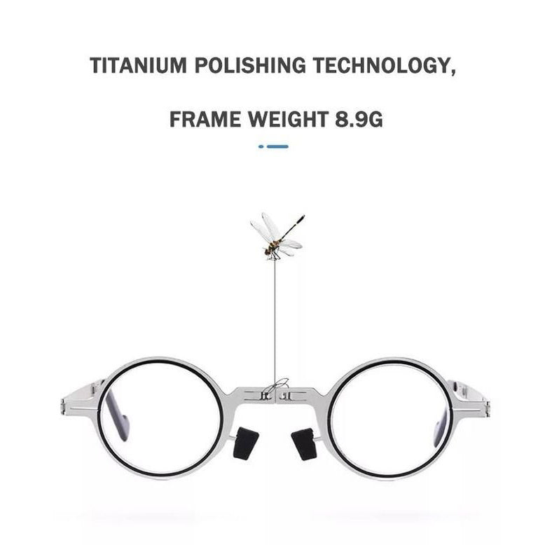 Titanium Foldable Reading Glasses For Lightweight Screwless Comfort 8418773368963-1
