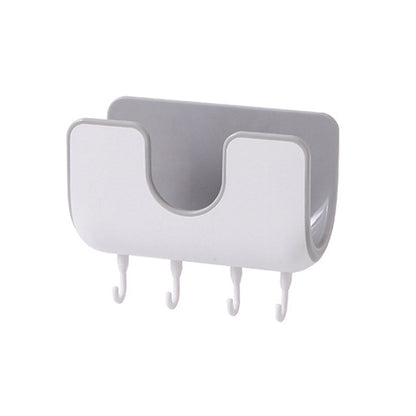 Wall Mounted Punch Pot Lid Rack For Kitchen Storage Organization 6851476914276-1