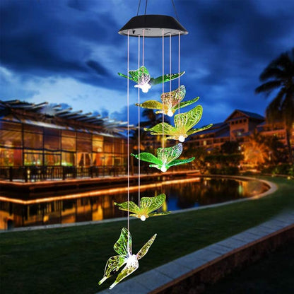Solar Powered Butterfly Garden Lights For Outdoor Yard Night Decoration 6851423862884-1