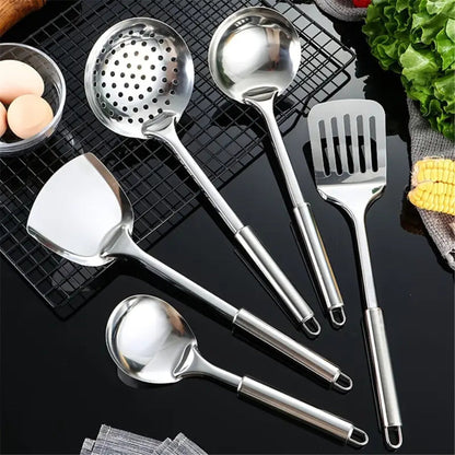 Premium Stainless Steel Cooking Utensils | 5pcs Set 9709977436446-1