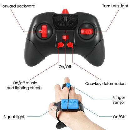 Gesture Sensing Stunt Remote Control Car 6849911062628-1