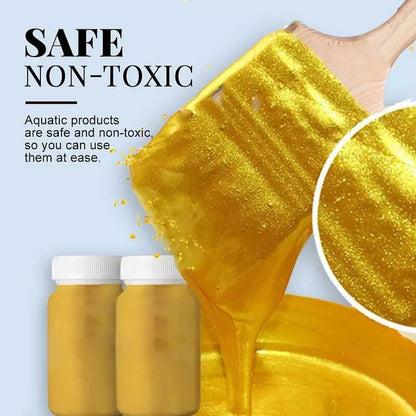 Water-Based Glitter Metallic Paint Quick-Dry Strong Adhesion Multi-Surface Craft Use 8496298754350-1