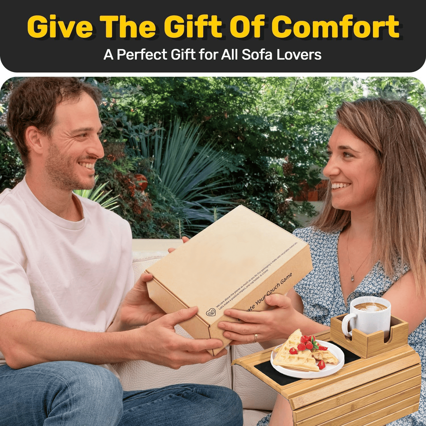 Upgrade Your Living Room With The Stylish, Spill-Proof Bamboo Couch Cup Holder 14989189513542-1