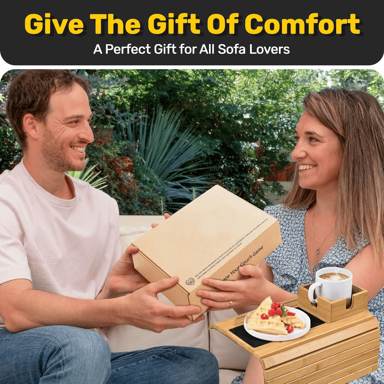 Upgrade Your Living Room With The Stylish, Spill-Proof Bamboo Couch Cup Holder 14989189513542-1