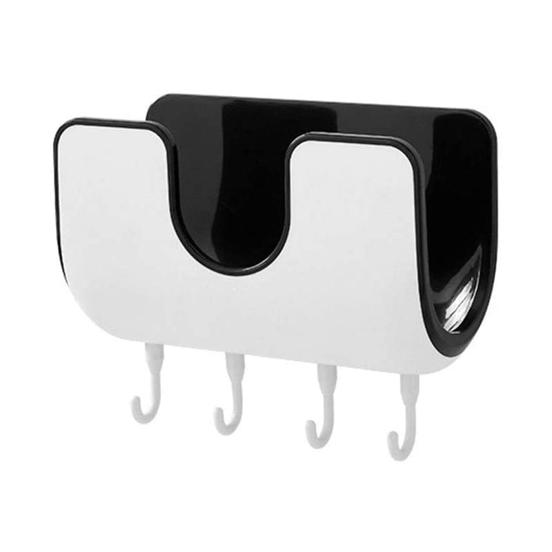 Wall Mounted Punch Pot Lid Rack For Kitchen Storage Organization 6851476914276-1