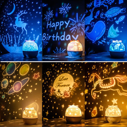 Star Projector Night Light With 6 Films And Music Function 6999860281444-1