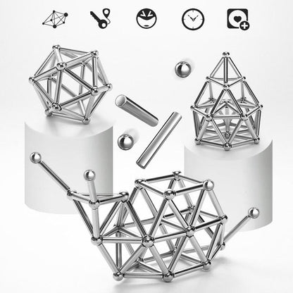 Diy Magnetic Balls And Rod Set 6850566848612-1