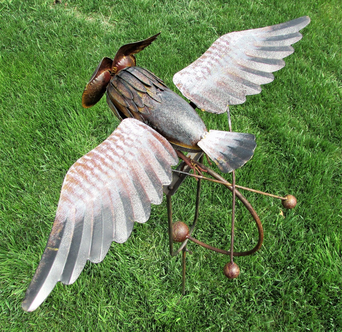 1:1 Life-Like-Garden Art-Bird Garden Patio Decoration 8490831184174-1