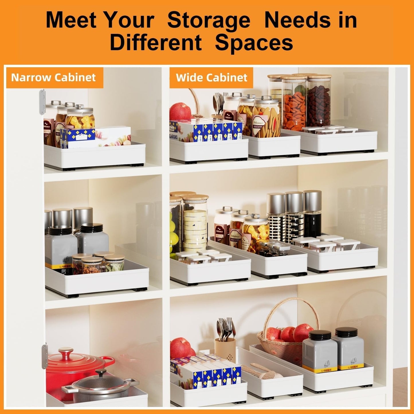 Adjustable Rack For Maximizing Kitchen Space And Easy Storage 15110572835142-1
