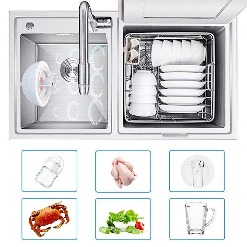 Ultrasonic Portable Dishwasher And  Laundry Artifact 6850607972452-1