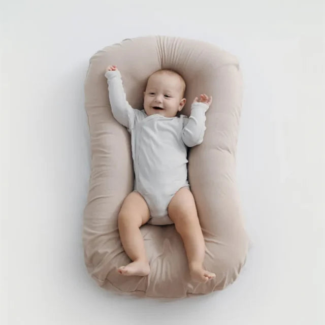 Portable Baby Nest Bed for Newborns, Cotton Infant Crib, Travel Cradle Cushion, and Infant Sleeping Cot
